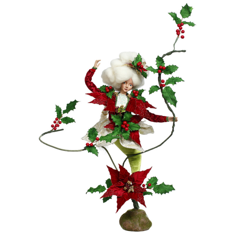 Dame de poinsettia - 27,5 pouces