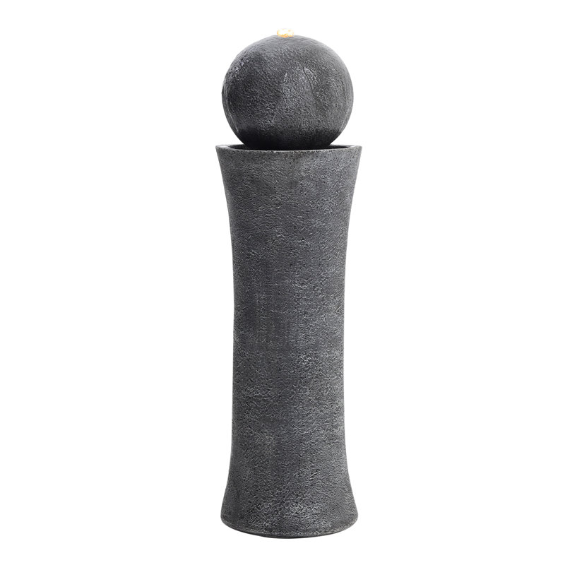 VanVleet Outdoor Weather Resistant Column Fountain