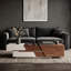 Table basse coulissante extensible Sankey avec 2 tiroirs et 4 rangements cachés pour le salon-916419354