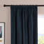 Soft Chenille Blackout Pencil Pleat Curtains-122809694-122809696