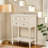 Console Table With 3 Drawers And Bottom Shelf-1065609735