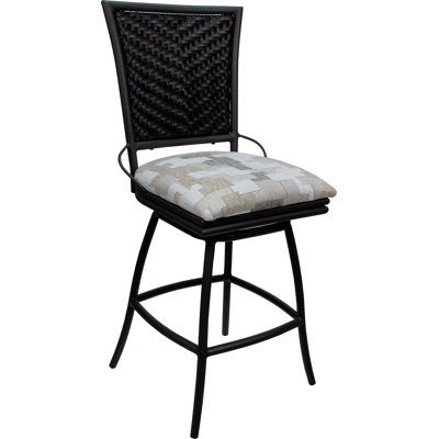 Tabouret de bar d'extérieur d'intérieur 26 po sans accoudoirs