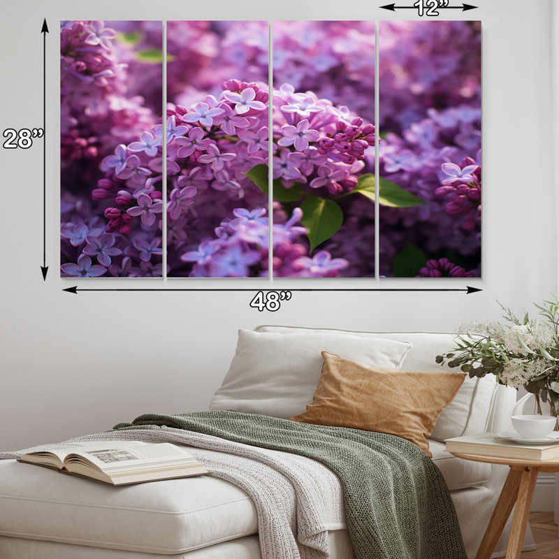 Plants & Flowers Wall Decor on Metal