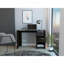 Bureau d'ordinateur, un tiroir, deux tablettes