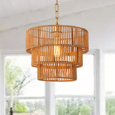 Lustre suspendu 1 lumière Boho