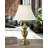 Balustrade 30" Satin Antique Brass Table Lamp-1835978717