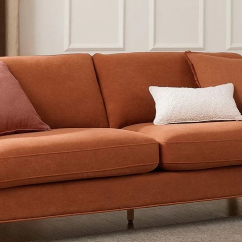 Simple, Orange-brun