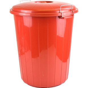 Plastic Manual Lift Kitchen Trash Can