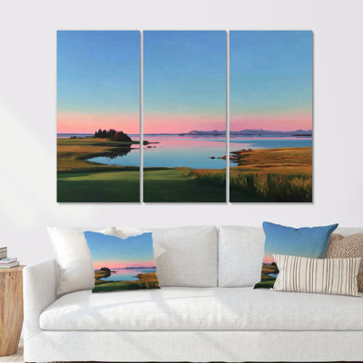 Summer Sunrise Meadows In Canada - Ensemble de décorations murales Vancouver