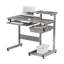 Bureau d'ordinateur Techni Mobile, gris-1112903038