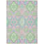 Tapis intérieur / extérieur rose Vespera -664644136