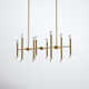 Jamir 16 Light Metal Dimmable Chandelier