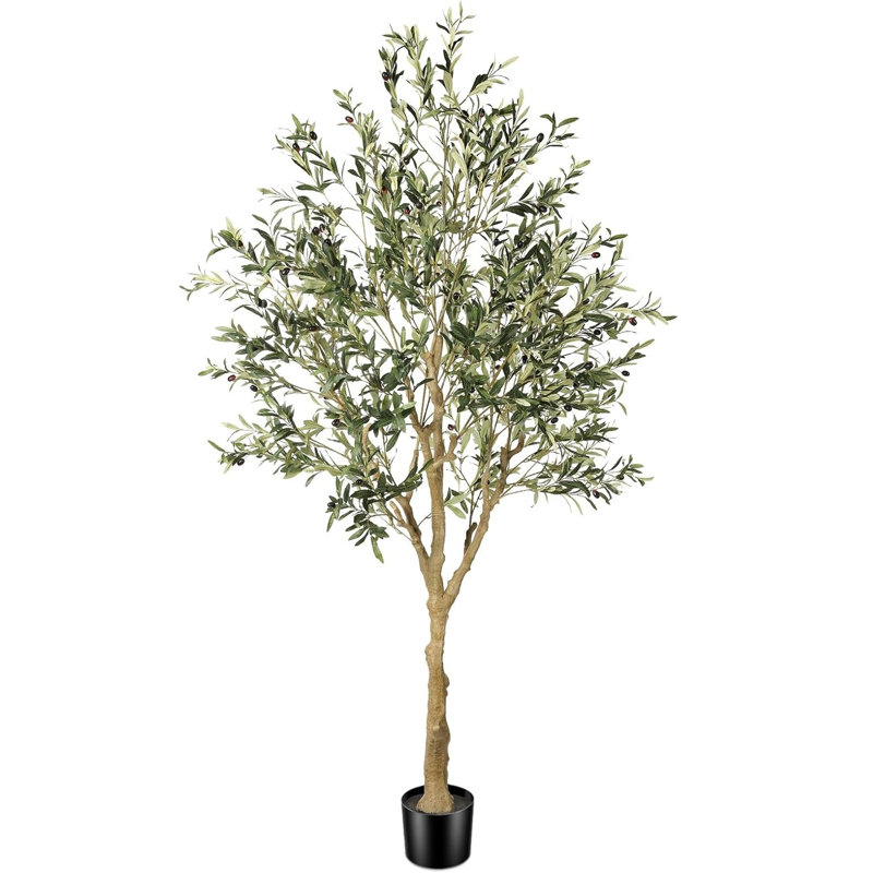 Faux Tree in Pot, 213 cm x 66 cm