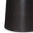 17"W Round Industrial Metal Accent Table with Sculptural Design-1754878928