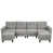 Grey Chenille