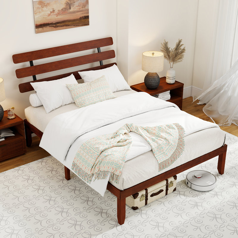 Bed, Brown, Kingsize (5')