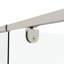 Porte de douche de 56 à 60 po x H 71 po, verre trempé de 1/4 po, pivotant, réversible, fermeture magnétique, conception de fuite, style, installation facile, fermeture, fuite
