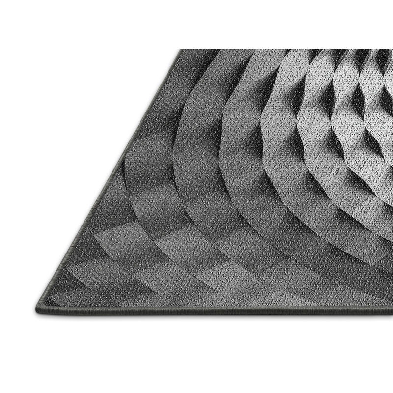 Abstract Indoor Rug, Rectangle 5' x 7'