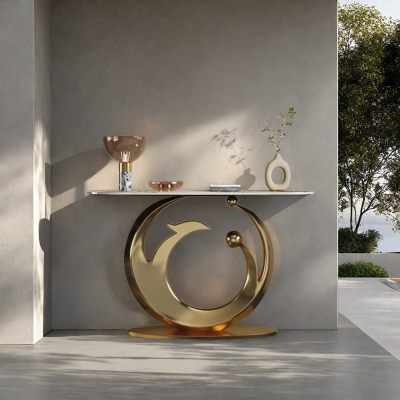 Console Modern Luxury Art Design, H 33,46 po x l 39,37 po x P 13,78 po