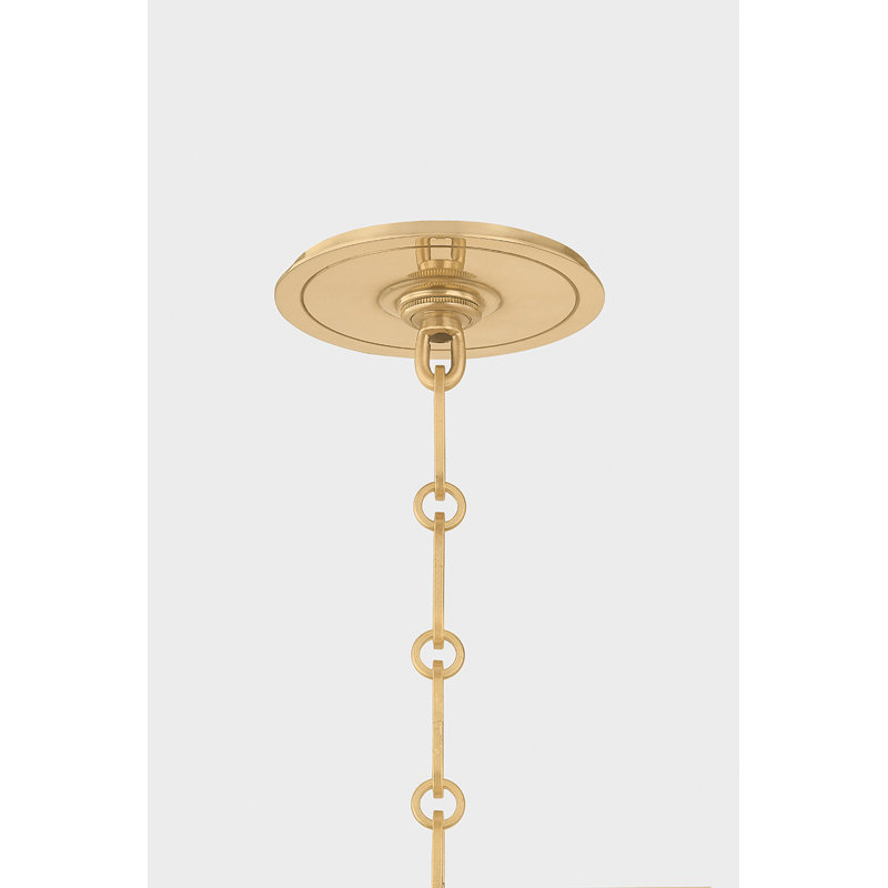 Kensington Chandelier in Aged Brass by Mark D. Sikes