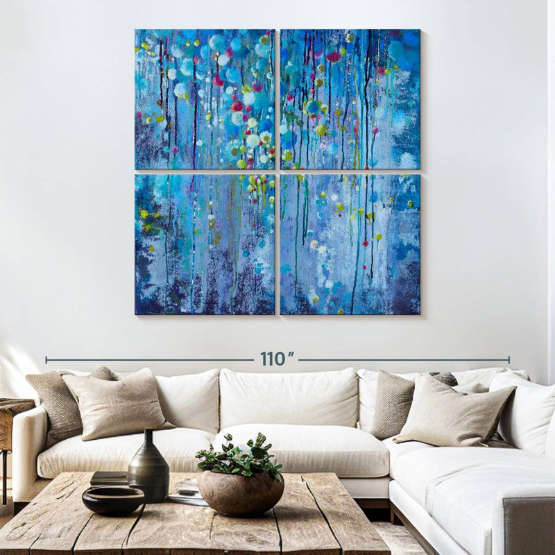 Starry Starry Night, 74" H x 74" W