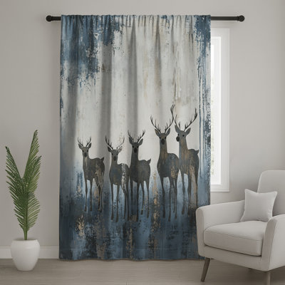 Rideaux de fenêtre Deer