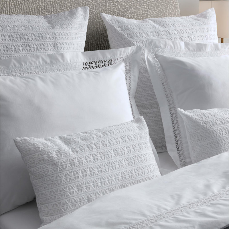 Sloan 100% Cotton Percale Shams, Euro