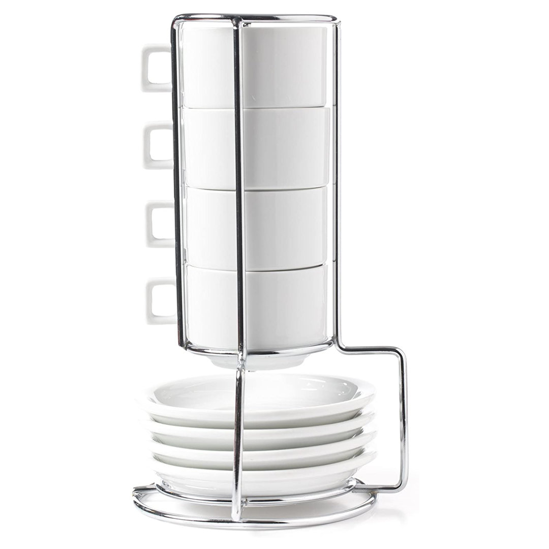 Espresso Cup & Saucer (Set of 4) Prep & Savour