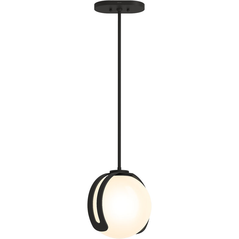 Kraga 10" 1 - Light Pendant, Matte Black