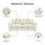 3 Seater Velvet Sofa-2047507540
