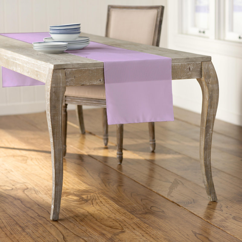 Fisher Solid Colour Table Runner, Lilac