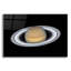 «Saturn 2» par la téléscope Hubble de la NASA, art mural en verre acrylique, 16 po x 12 po