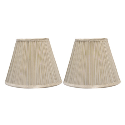 7'' H x 9'' W Silk Empire Lamp Shade