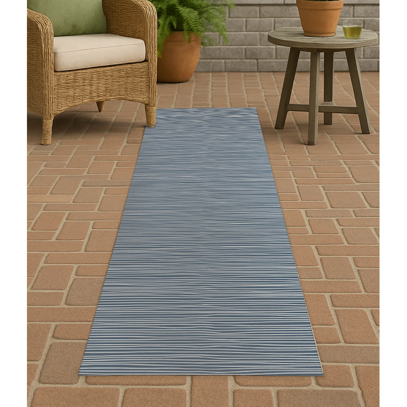 Eric Non-Slip Outdoor Rug, Runner 2'6" x 8'