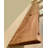 Live Edge Authentic English Chestnut Hardwood Floating Shelf-104816473