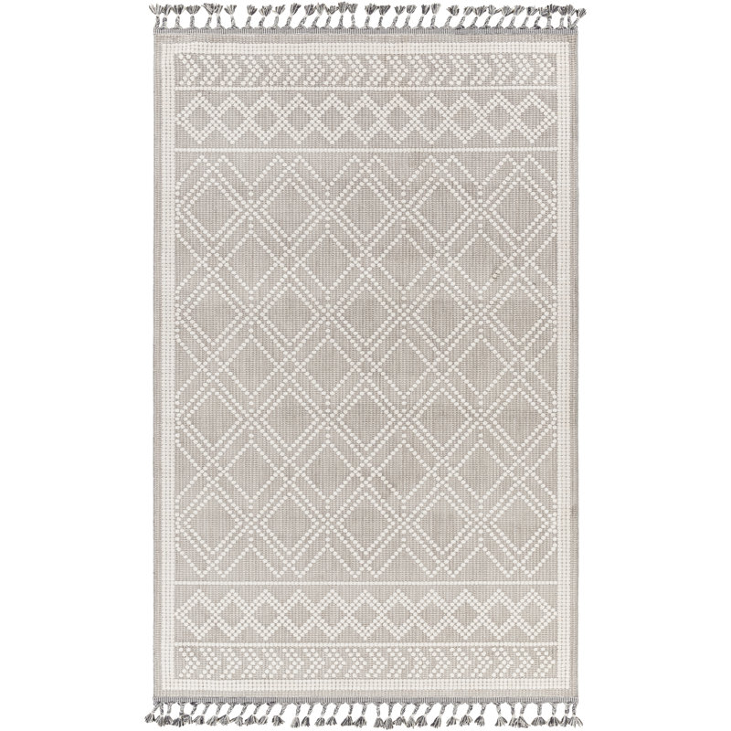 Anfaniola Geometric Indoor Rug, Rectangle 9'2" x 12'