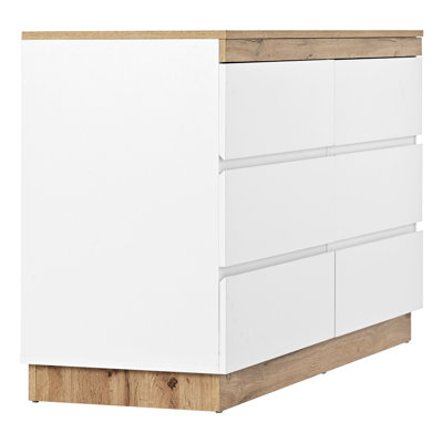 Alywin 110cm W 6 - Drawer Chest of Drawers