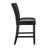 Napoli Upholstered Counter Stool with Metal Frame