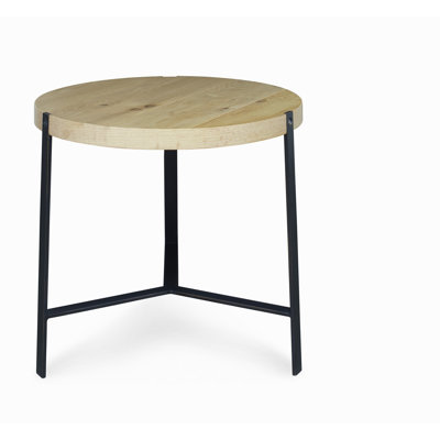 Open Sky Solid Wood End Table