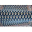 Oriental Area Rug in Navy Blue/Yellow
