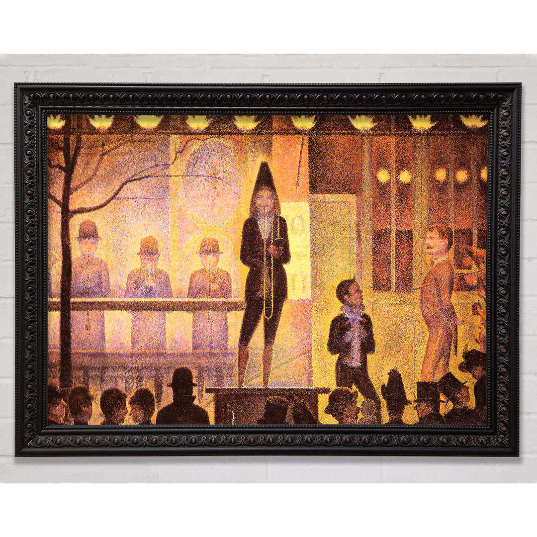 Zirkusparade von Georges Seurat - Einzelne Bilderrahmen Kunstdrucke