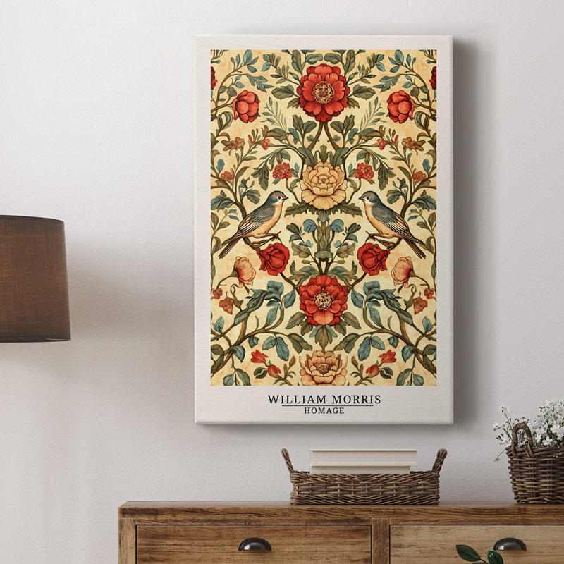 Wm Morris Series CDLxxvi - galerie sur mesure, H 27 po x l 18 po