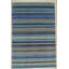 Tapis bleu en laine noué à la main Strpied-1508796786