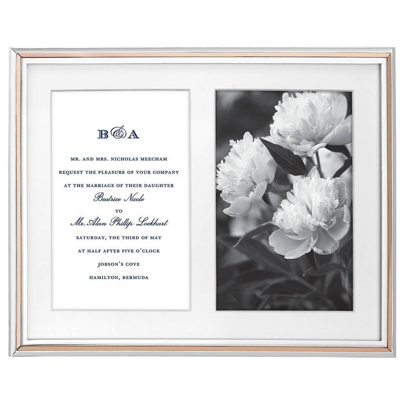 Rosy Glow Metal Picture Frame