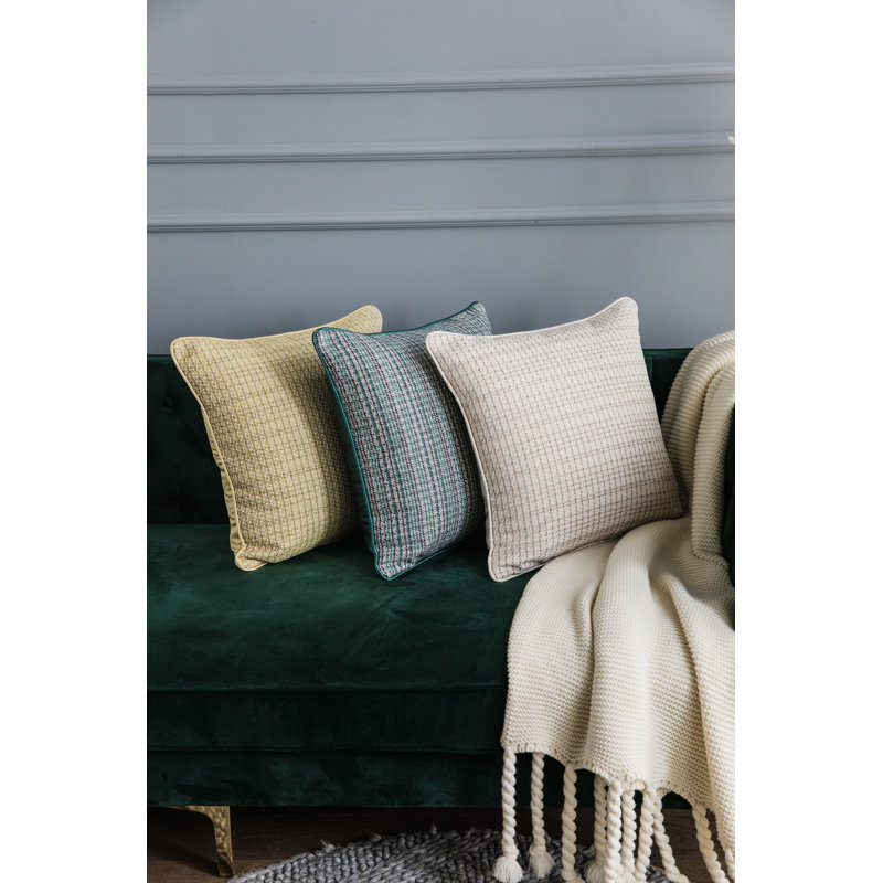 Housse de coussin texturée, Beige