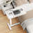 Multi-Function Adjustable and Movable Overbed Table with Hidden Casters-2098200931