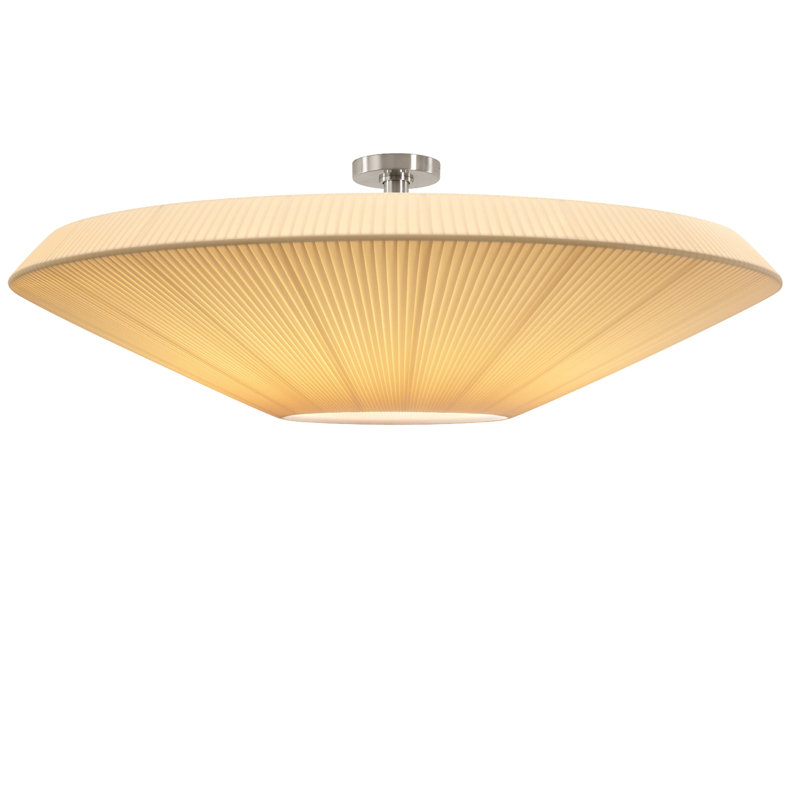 Siam 6 - Light Flush Mount, Cream, 6