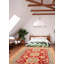 Tapis rouge foncé Finest Ghazni 8 pi 3 po x 9 pi 11 po