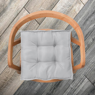 OUTDOOR WATERPROOF BOOSTER CUSHION 45X45 SILVER