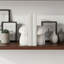 White Marble Mushroom Bookends, 6-Inch